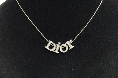 dior dream necklace|genuine christian Dior necklace.